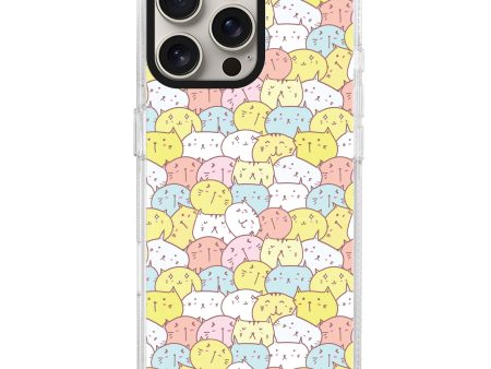 Meow Melodies iPhone 14 Pro Max MagSafe Compatible Ultra Clear Case For Cheap