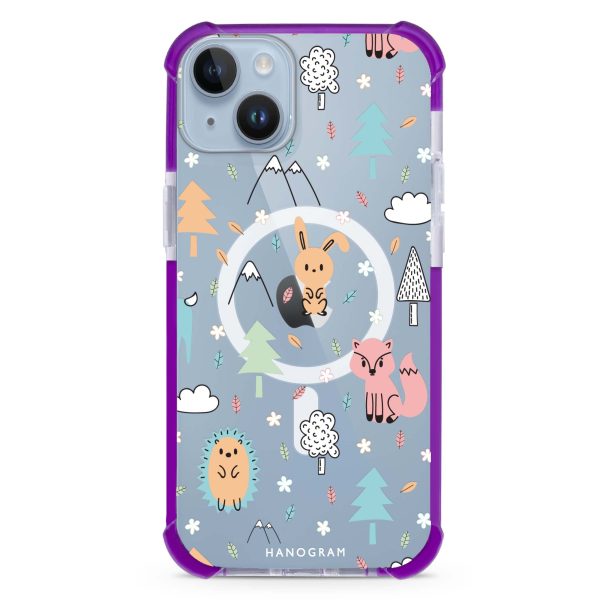 Whimsy Wildlife iPhone 15 MagSafe Compatible Ultra Shockproof Case Online