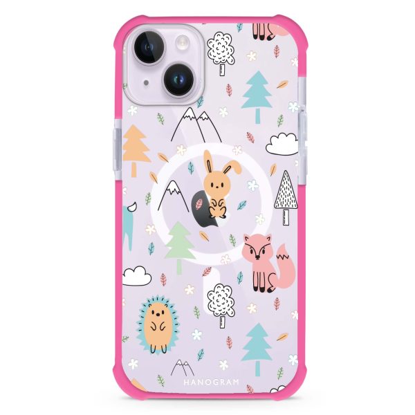 Whimsy Wildlife iPhone 15 MagSafe Compatible Ultra Shockproof Case Online