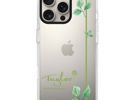 #15-0343 Greenery II iPhone 15 Pro Max Ultra Clear Case For Sale