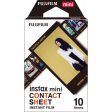 FUJIFILM INSTAX MINI Contact Sheet Film Sale