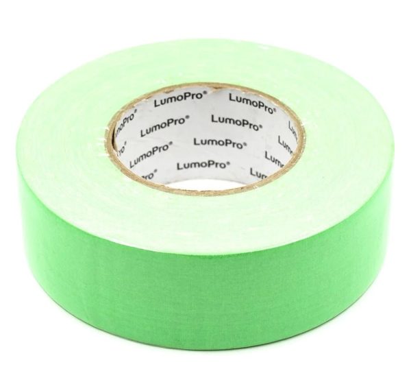 Lumopro Fluorescent Green 2” X 55yd Gaffer Tape Online Sale