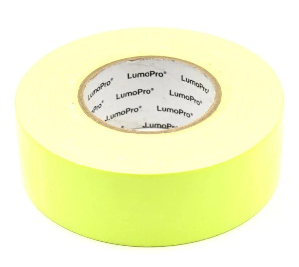 Lumopro Fluorescent Yellow 2” X 55yd Gaffer Tape Fashion